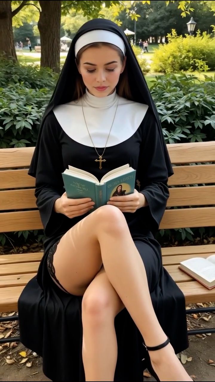 Modern black and white cosplay look — white long coat over black base for urban photos